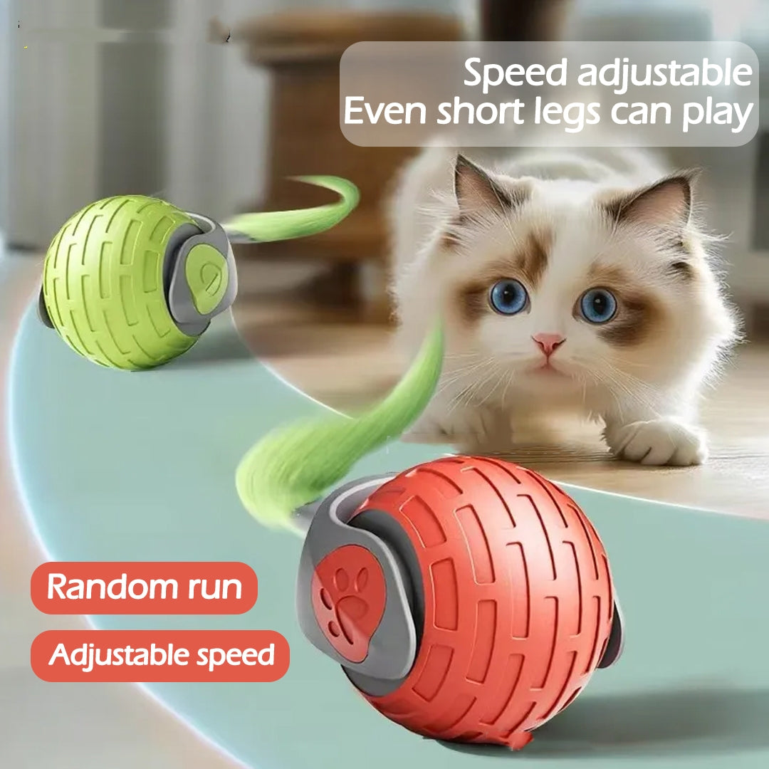 Smart Rolling Cat Ball for Endless Playtime