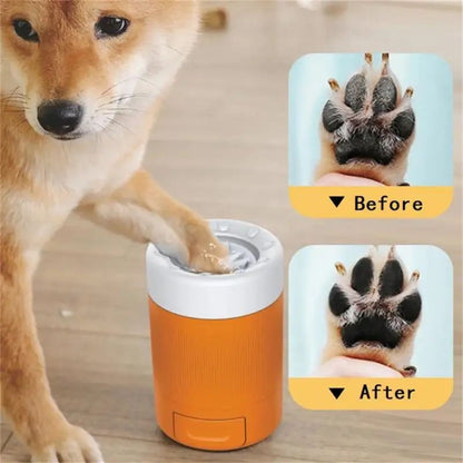 Clean Paws Anywhere with Our Easy Paw Washer