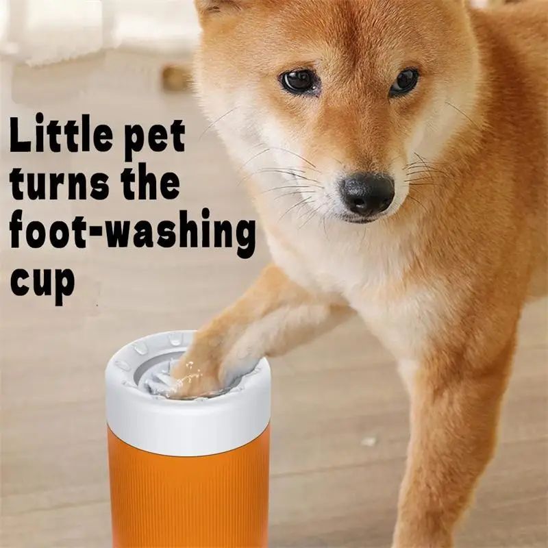 Clean Paws Anywhere with Our Easy Paw Washer